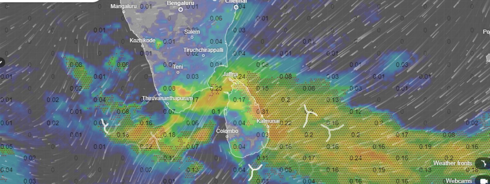 Weather Advisory Issued for Heavy Showers